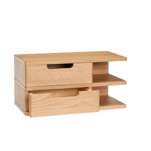 Open Wall Shelf/Bedside Table Natural