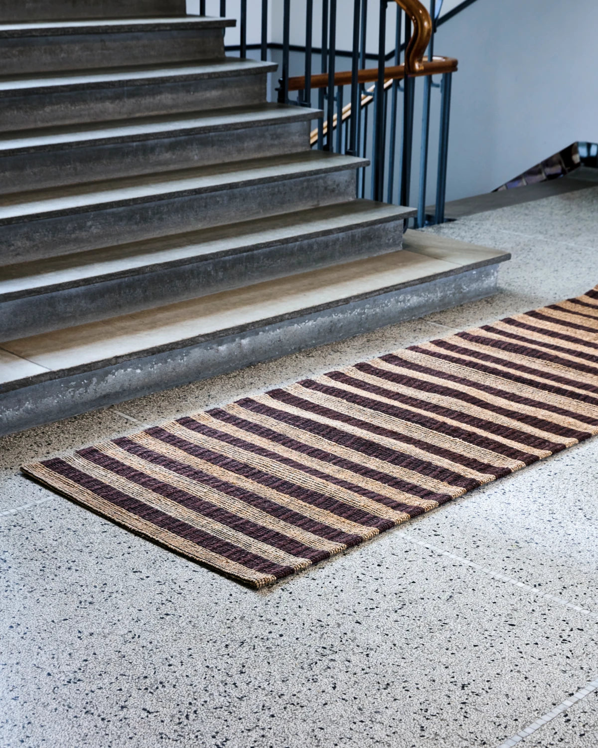 Rug, HDBlock, Brown, Natural