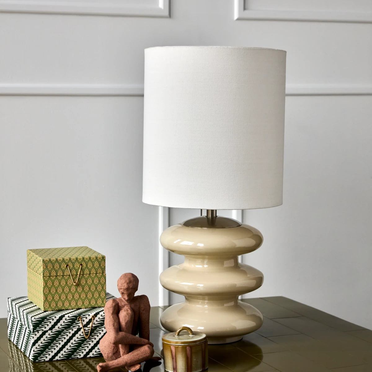 Table lamp, HDStep, L. sand