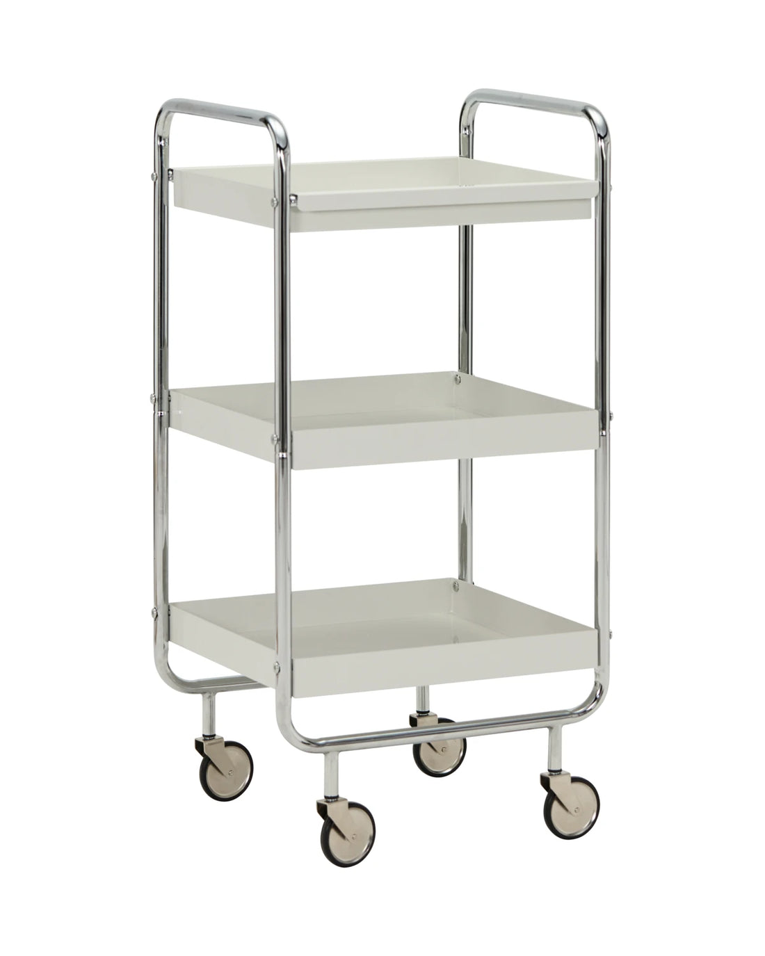 Trolley, HDRoll, Off-white, Chrome