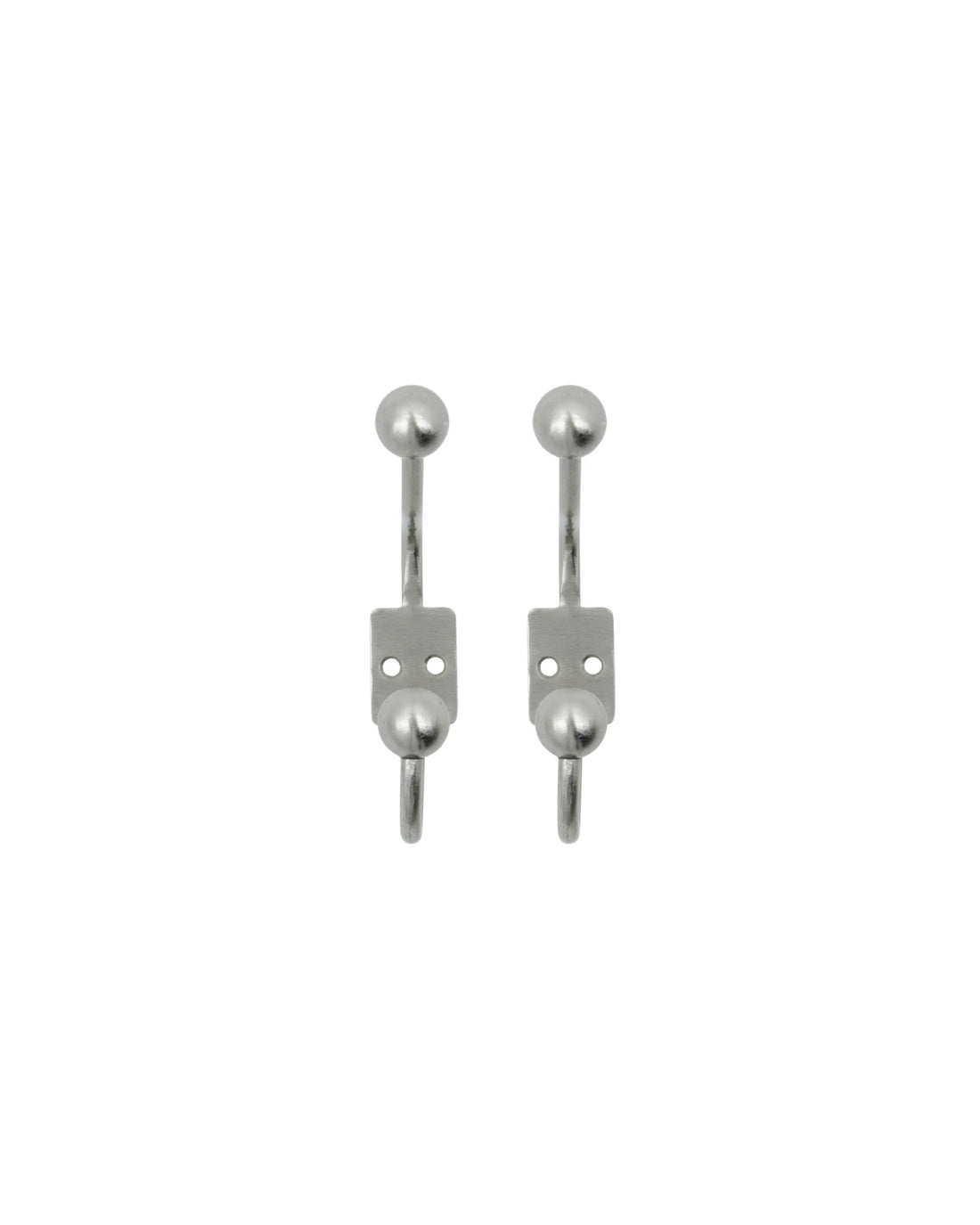 Hooks, HDBall, Silver finish