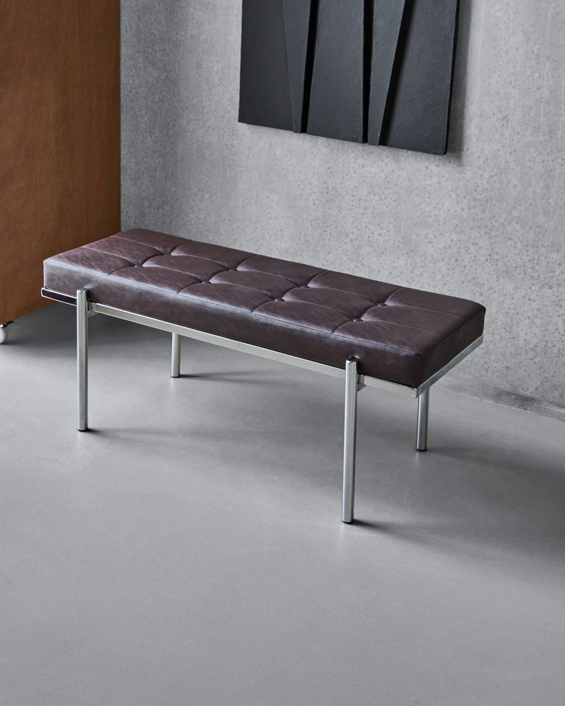 Bench, HDLao, Mulberry, Chrome finish