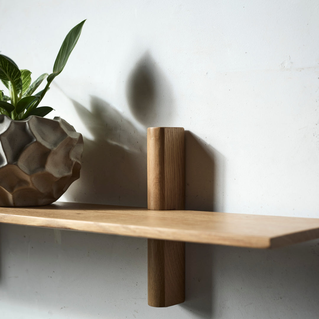 Noir Shelf Single L - Natural