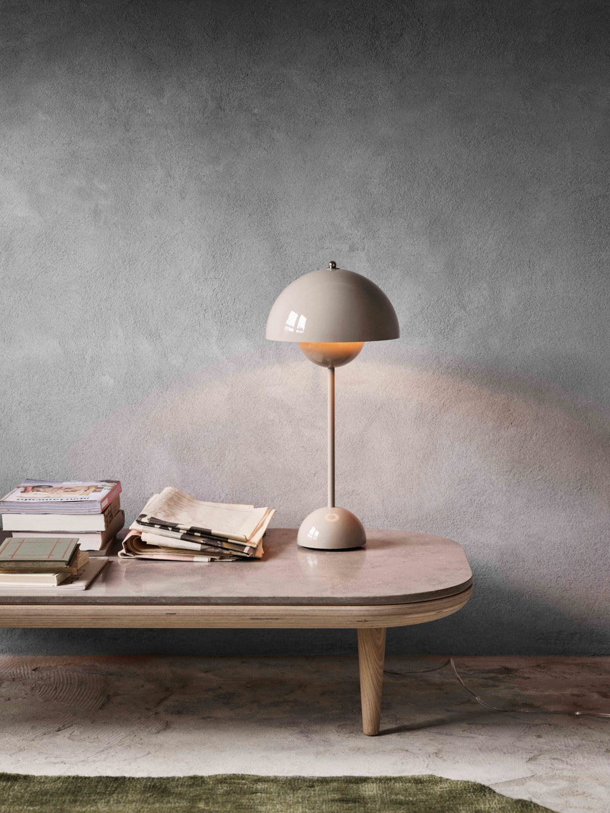 FlowerPot VP3 - Grey beige