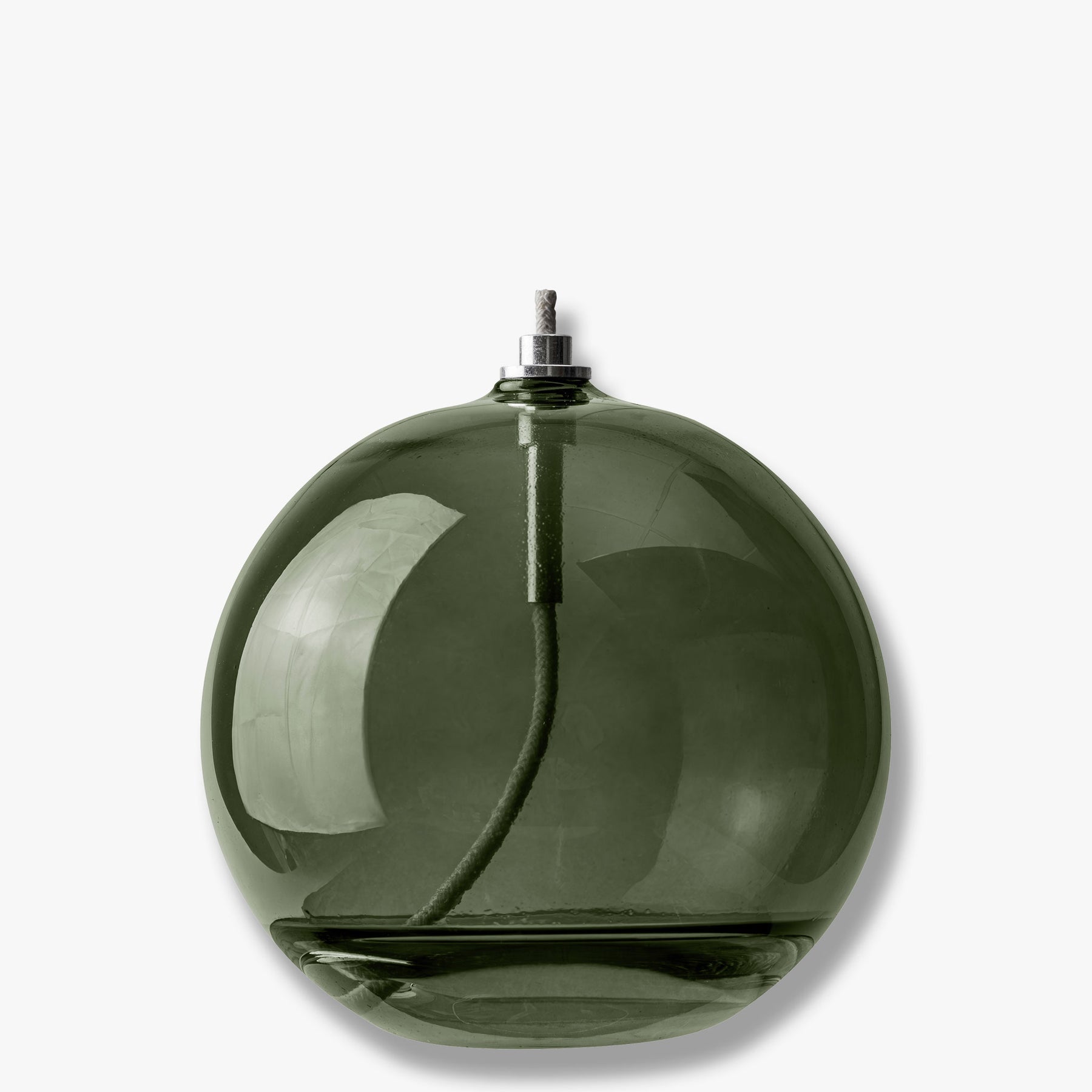 Aura oil lamp, large, dark forest