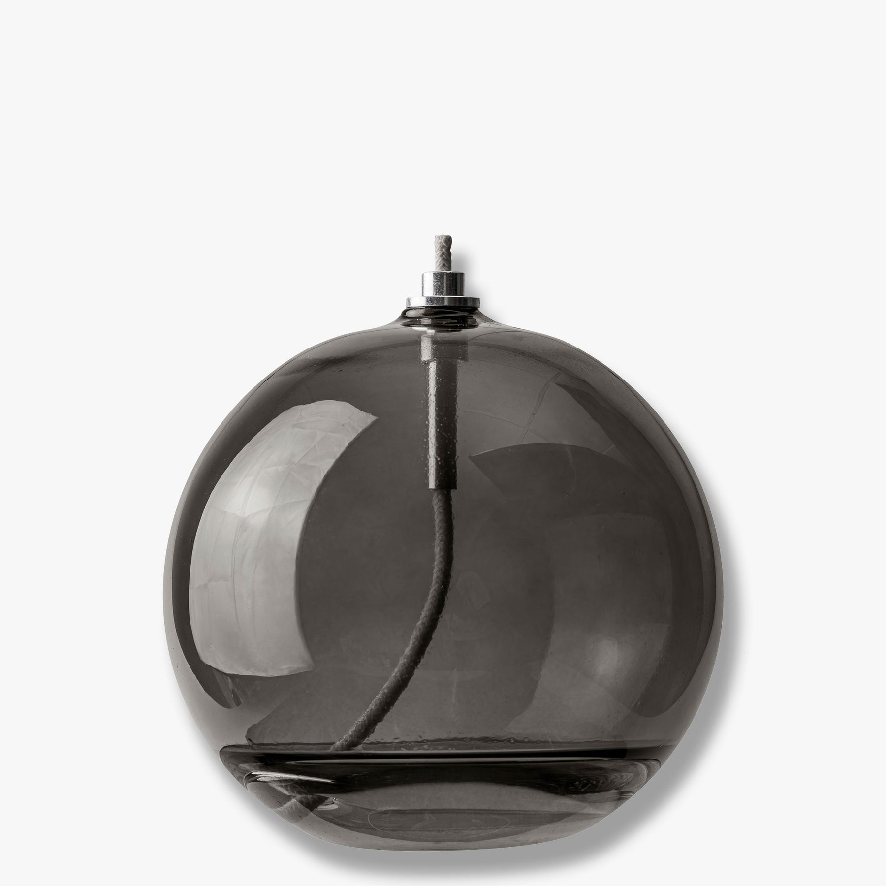 Aura oil lamp, large, Smoke grey