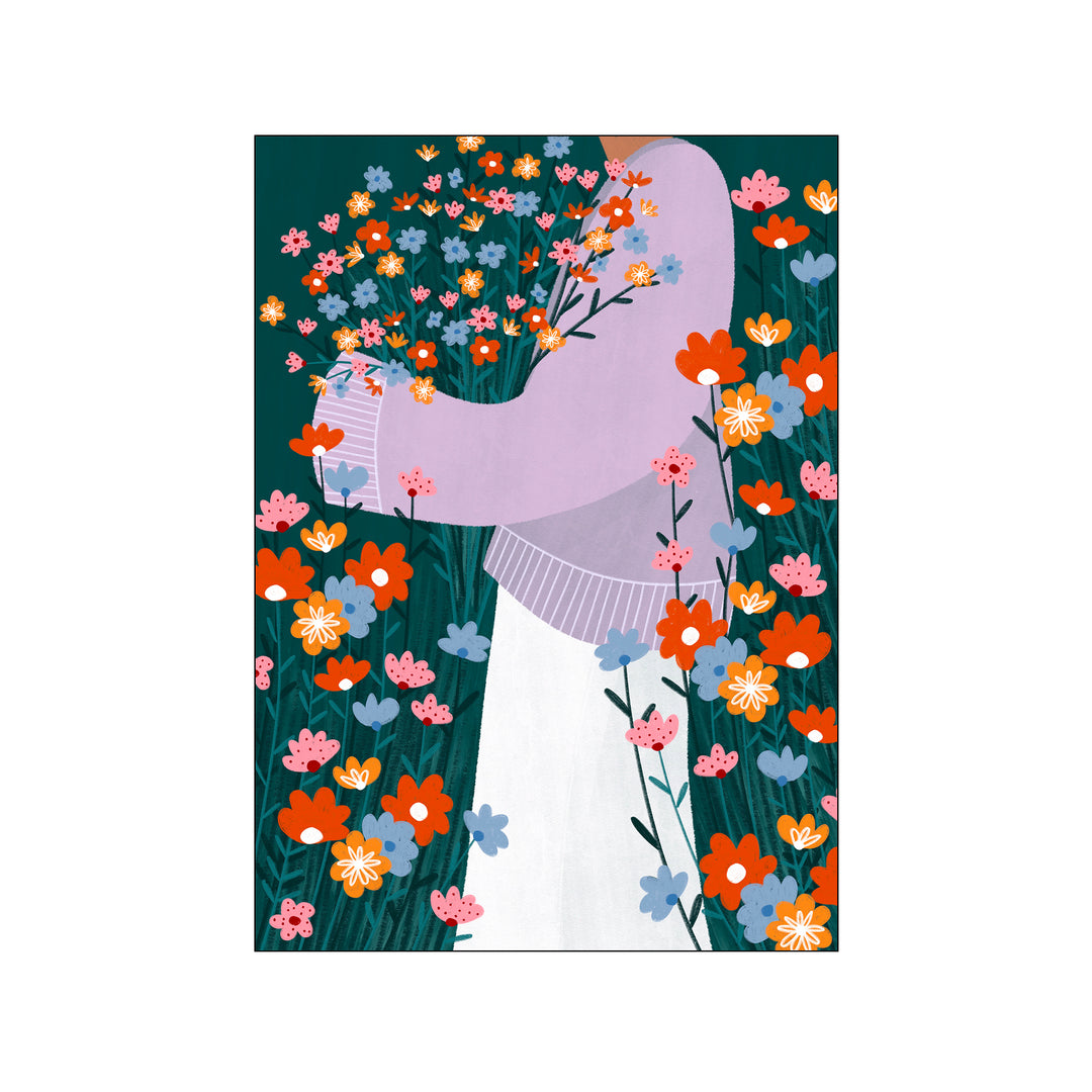 Wildflower Garden - 40 x 50cm
