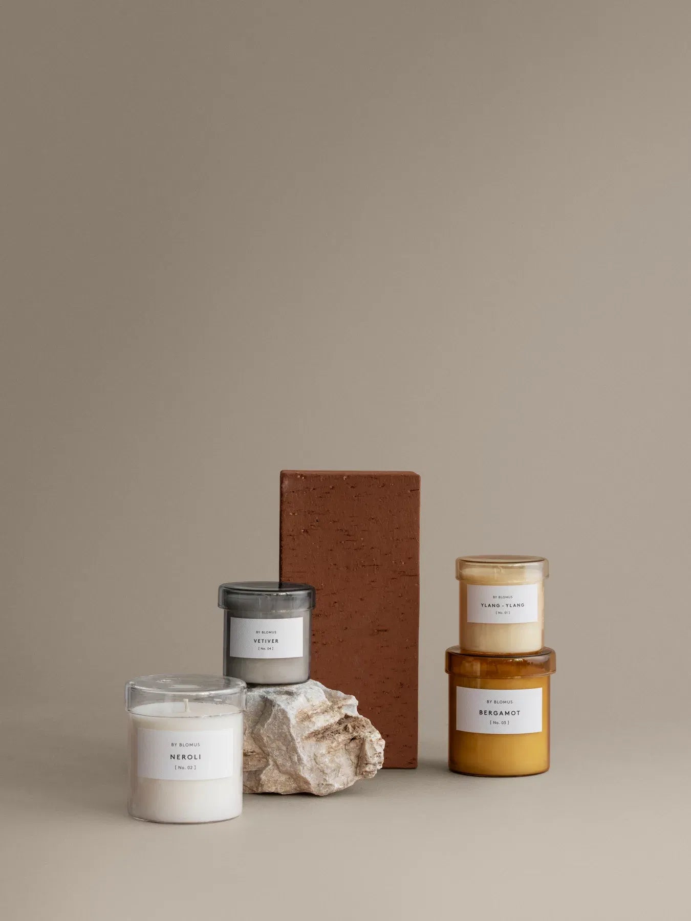 Scented candle valoa lily white L