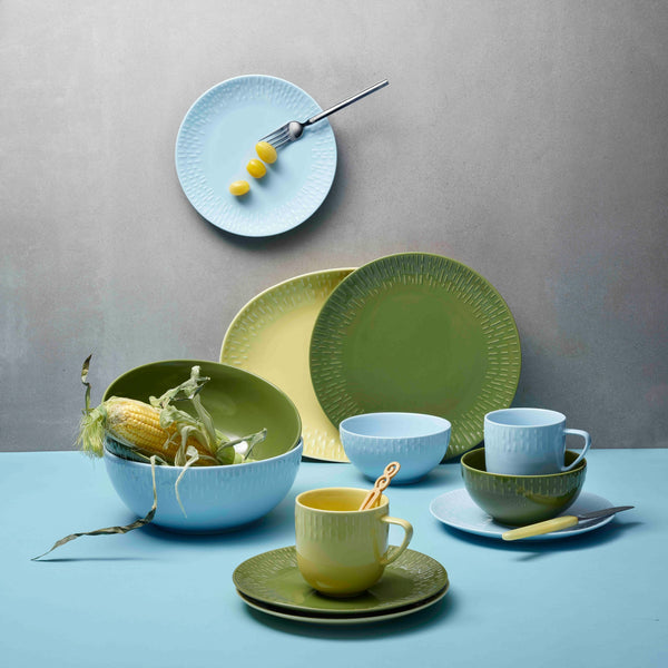 Confetti Olive Middag tall. 27,5 cm