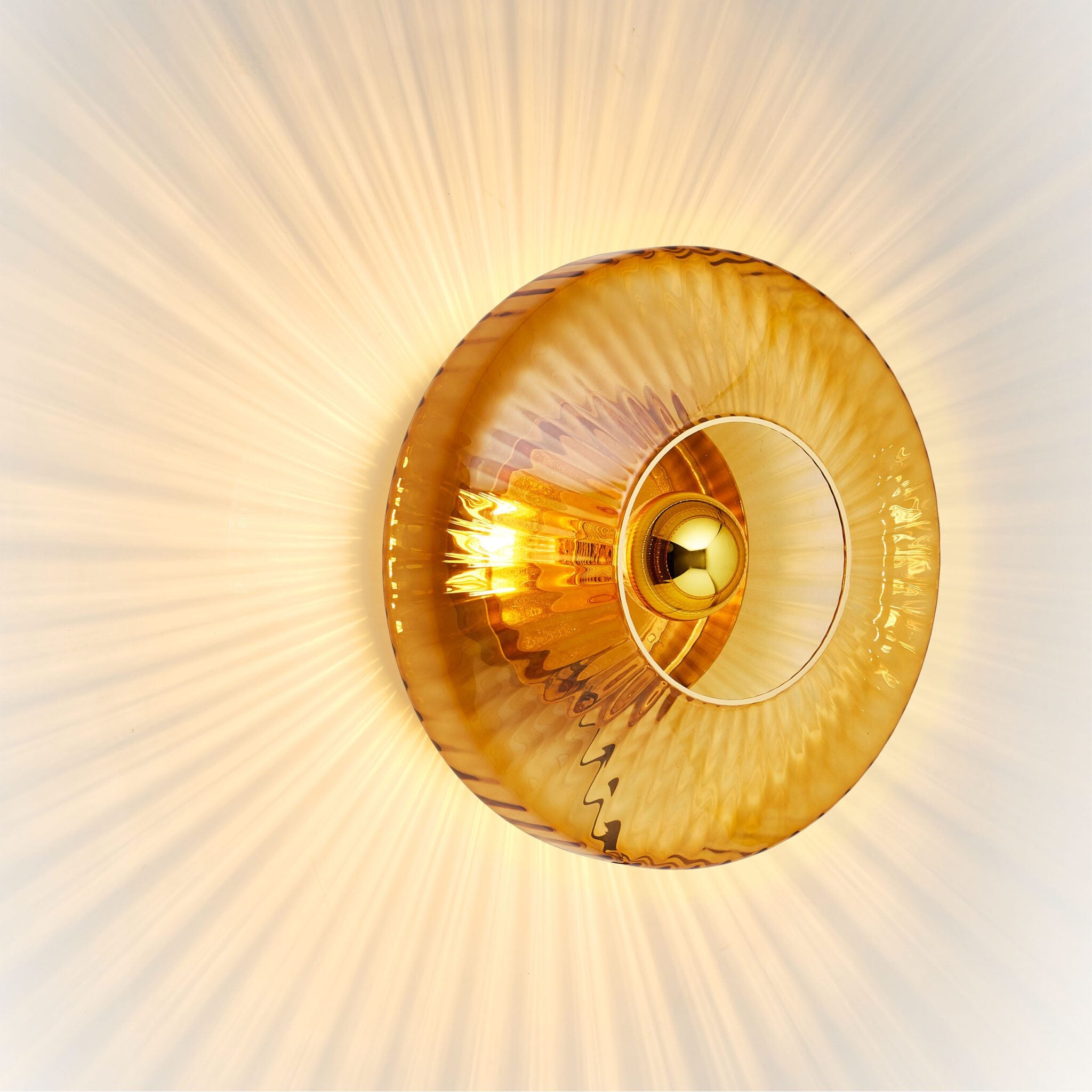 New wave optic wall XL - Amber