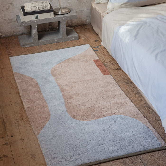 Figura rug 70x150cm, light blue