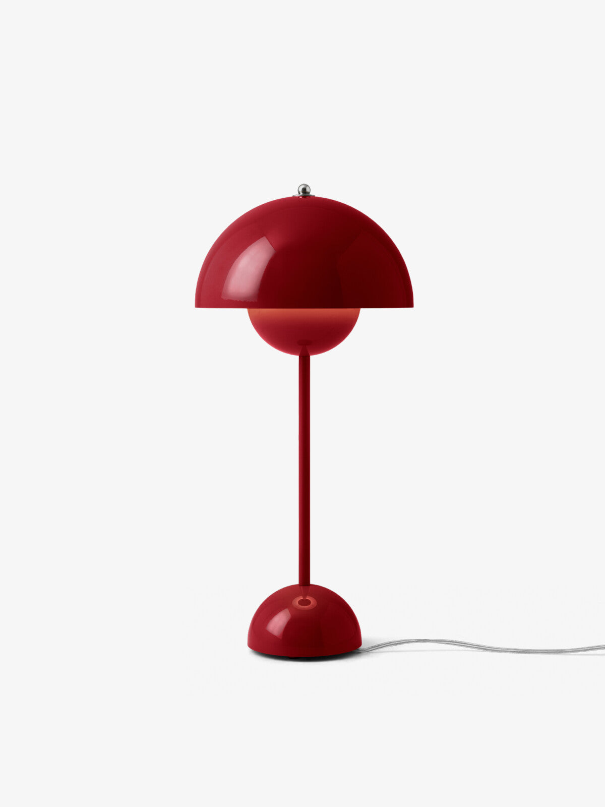 Flowerpot VP3 - Vermilion red