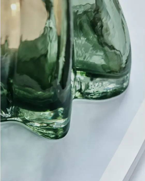 Tealight holder, HDCurva, Green