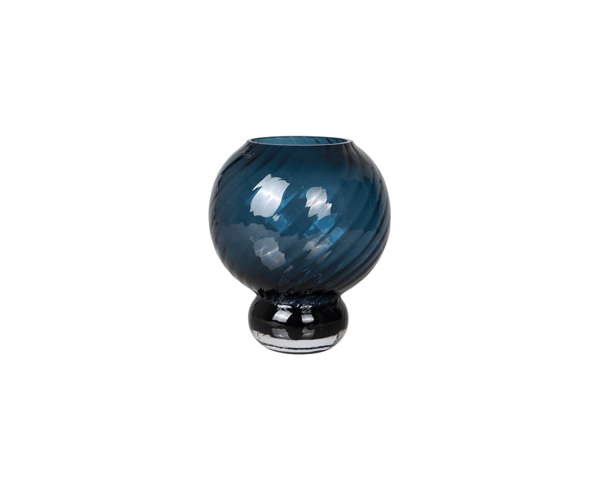 Meadow Swirl Vase - Blue