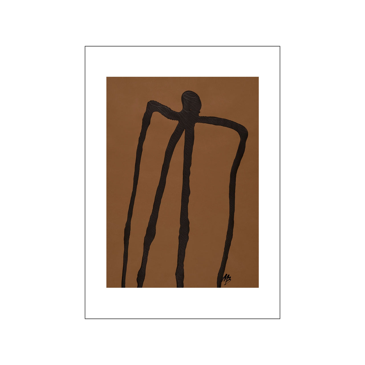 Abstract Man no. 01 40x50