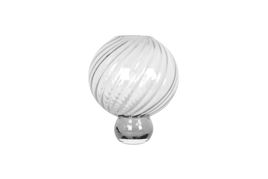 Meadow Swirl Vase medium - Clear