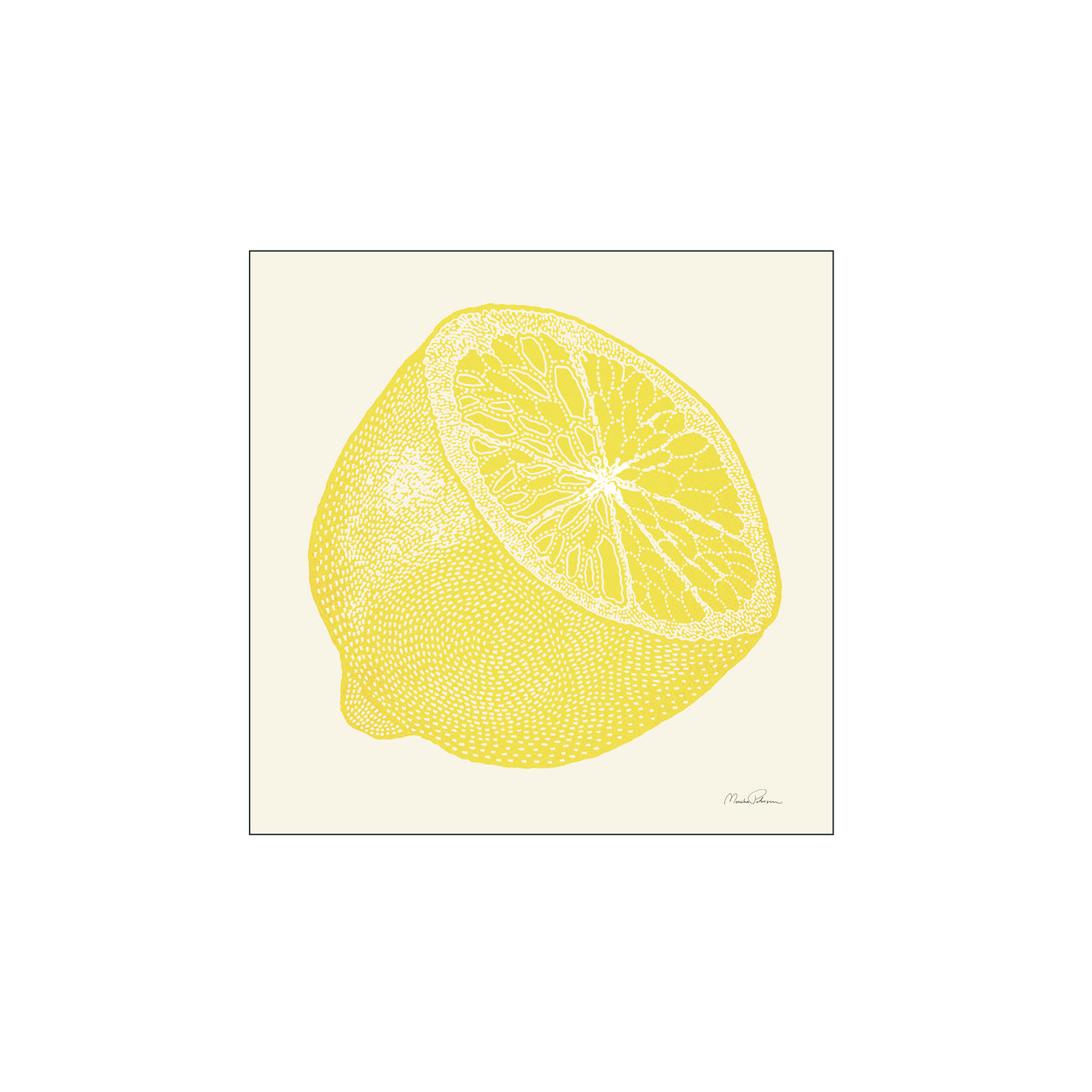 Open Lemon - 50 x 50