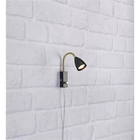 Ciro Wall 1L - Black/Brass