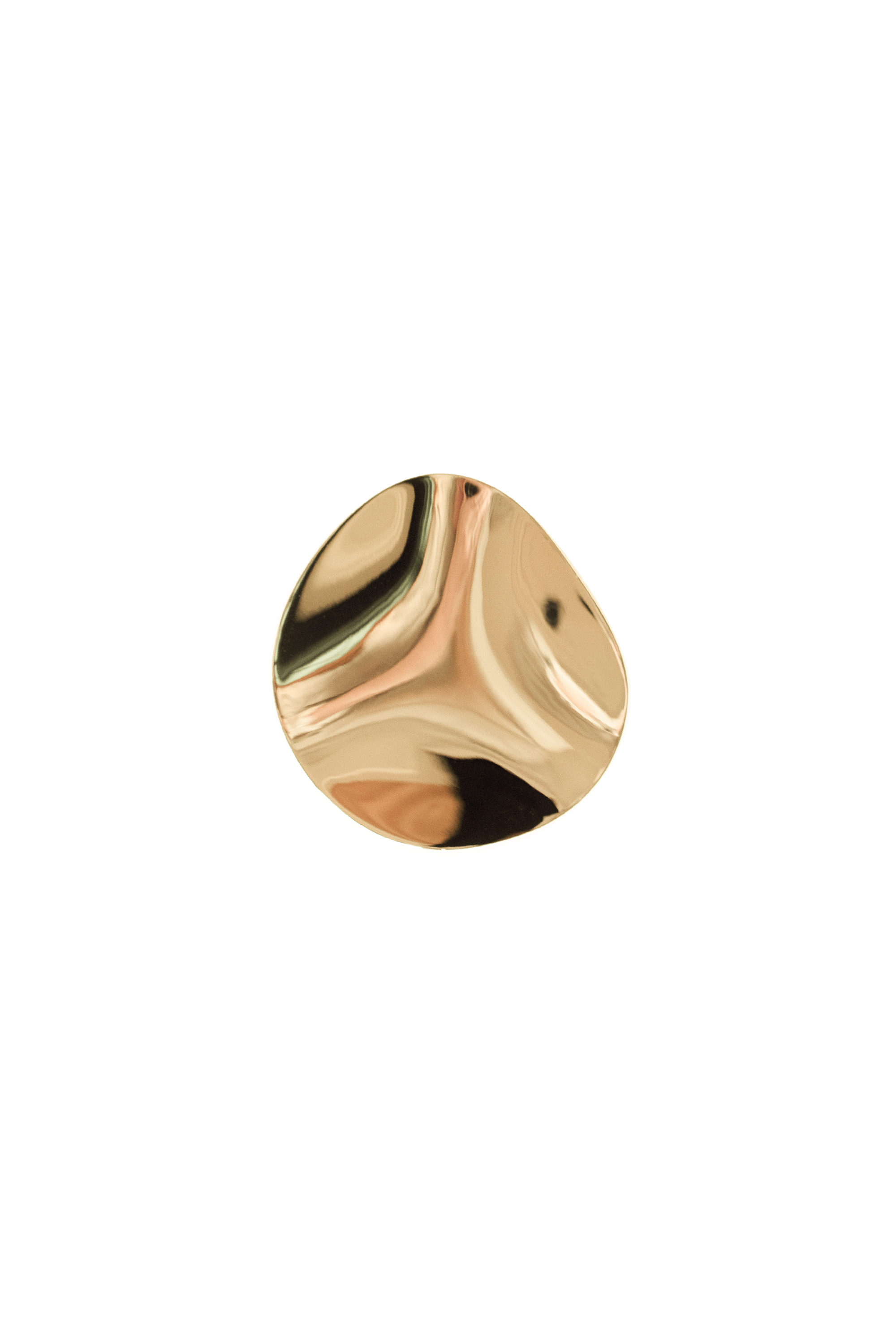Amalia Hook Round Small Golden