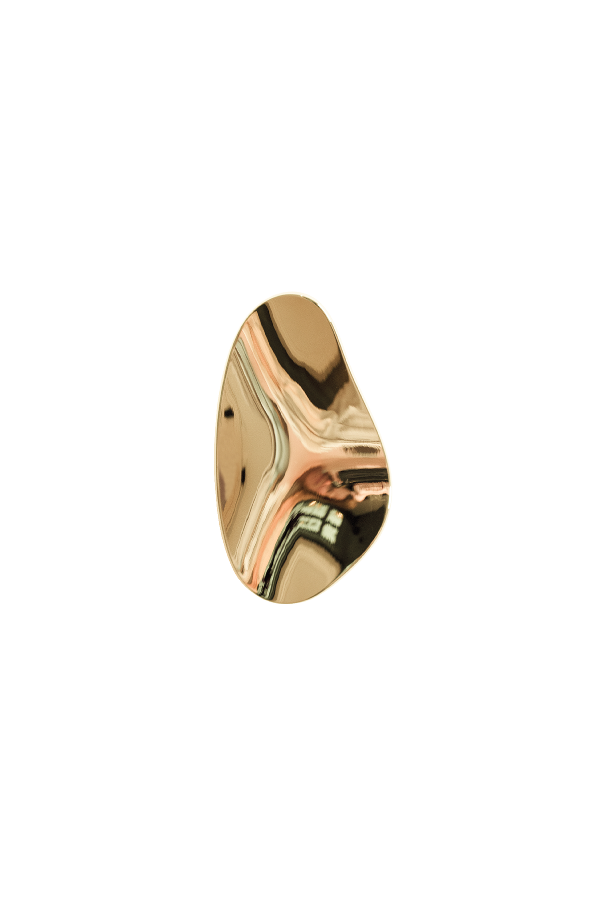 Amalia Hook Oblong Small Golden