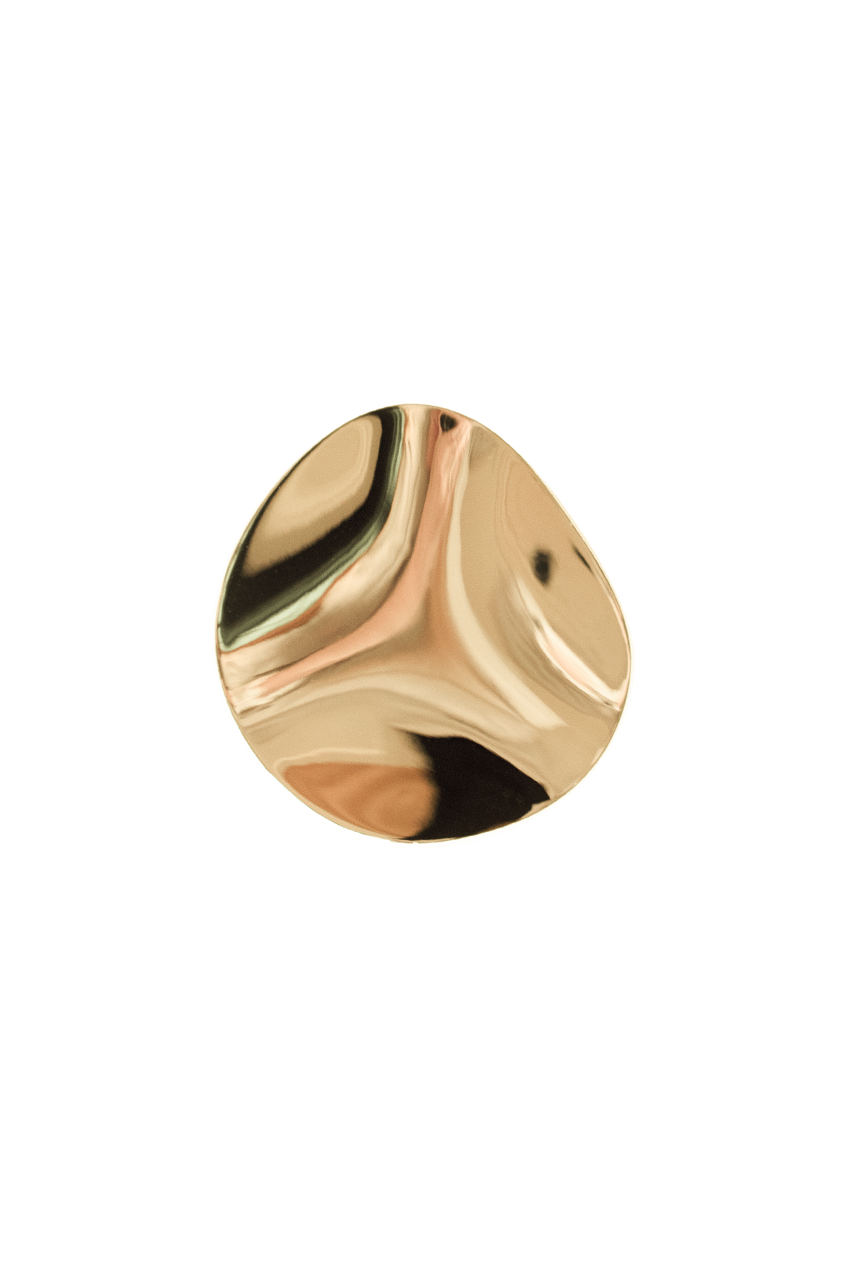 Amalia Hook Round Large Golden