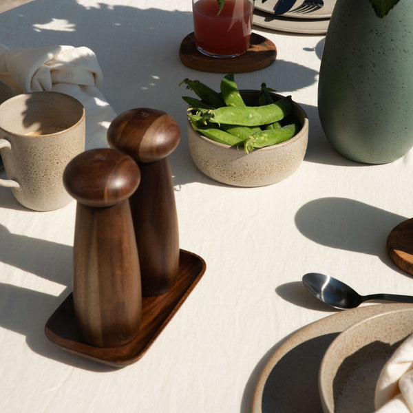 RAW 3 dele sæt - mørk træ