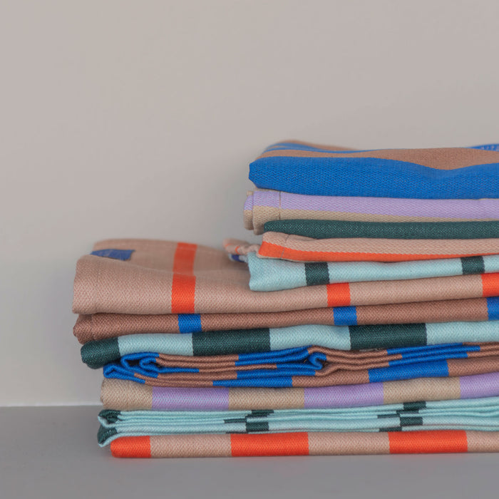 STRIPES 2-pack tea towl, Mint