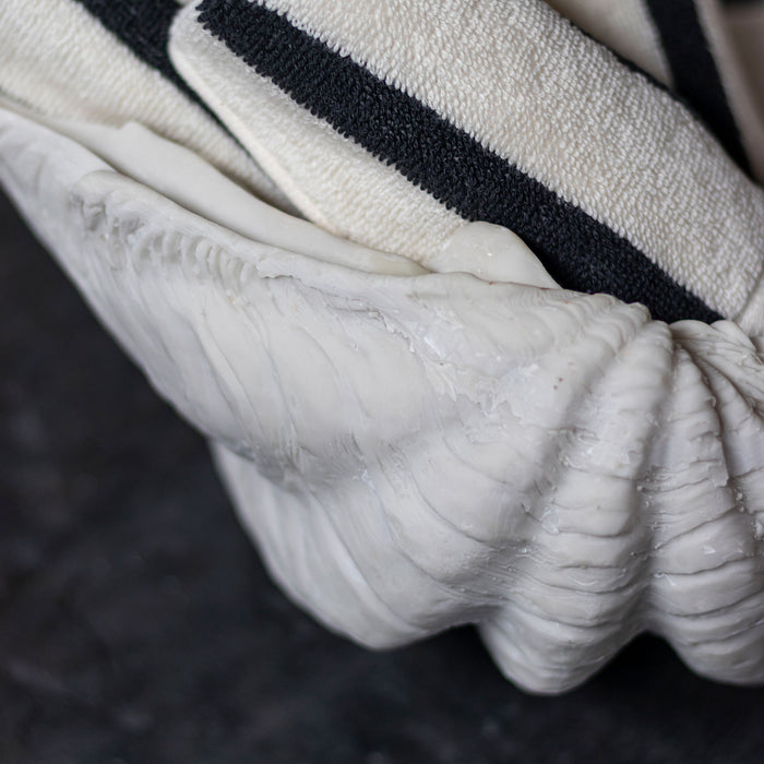 SHELL deco, large, White