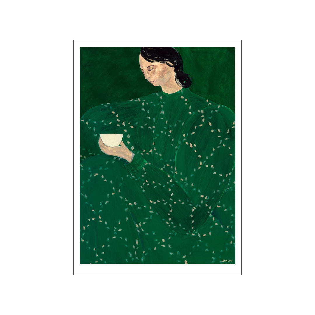 Coffee Alone At Place De clichy 50x70cm