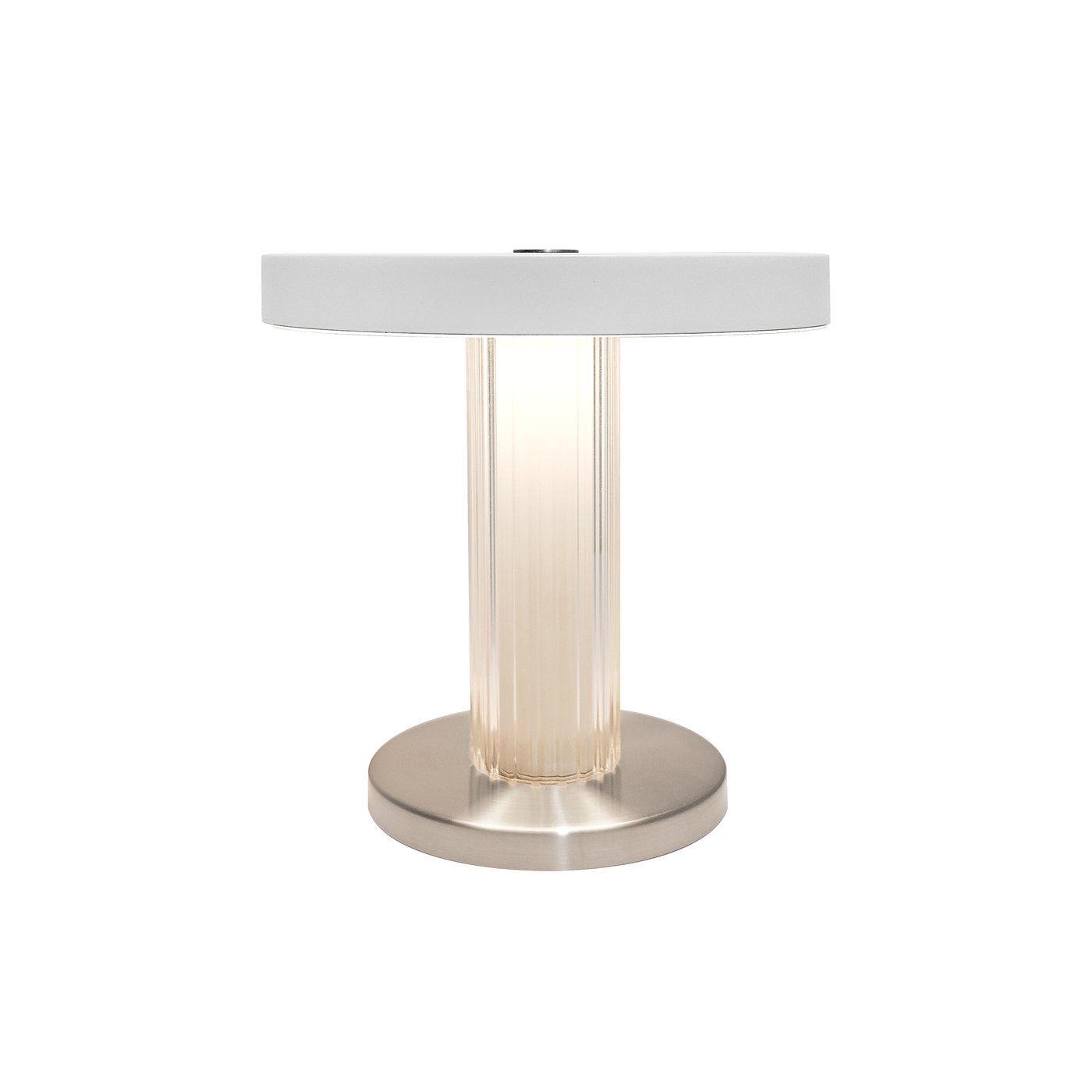 Trezzi portable table LED white