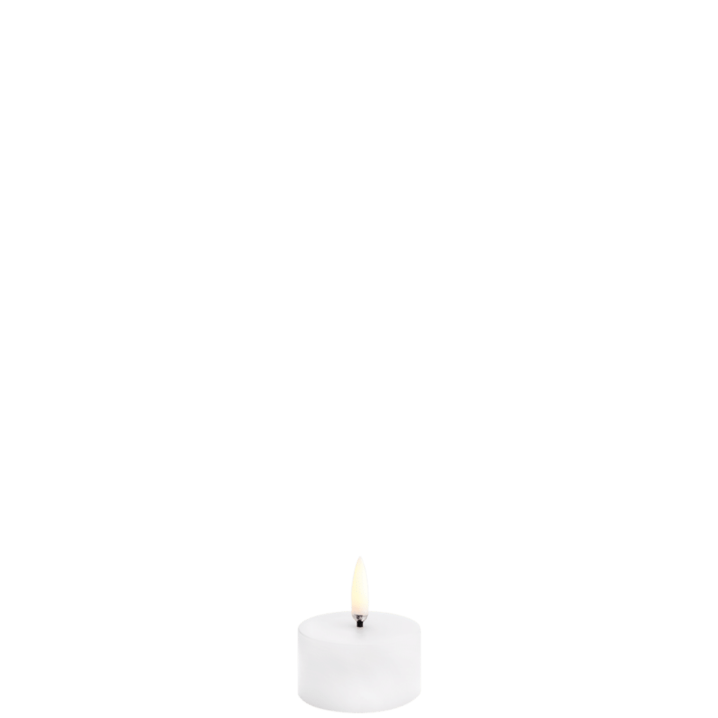 LED Pillar Candle - Nordic White - Ø5 x 2,8 cm