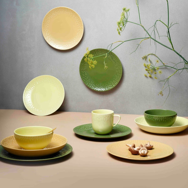 Confetti Olive Middag tall. 27,5 cm