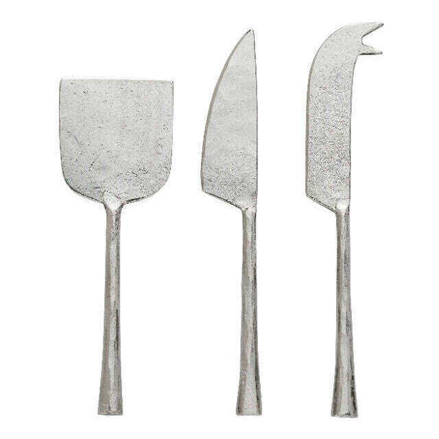 Demilla cheese knife set Silver