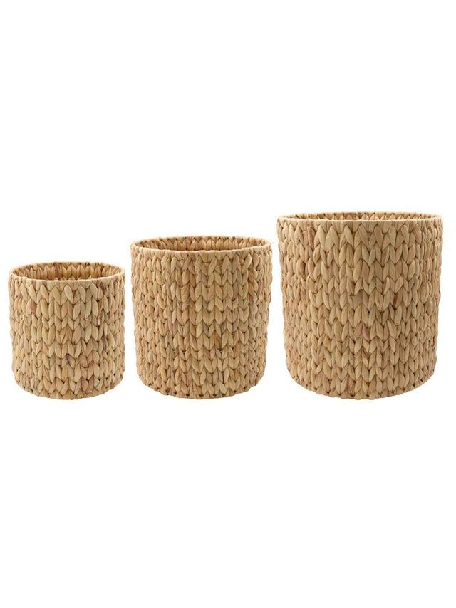 Baskets, Roun, Natural