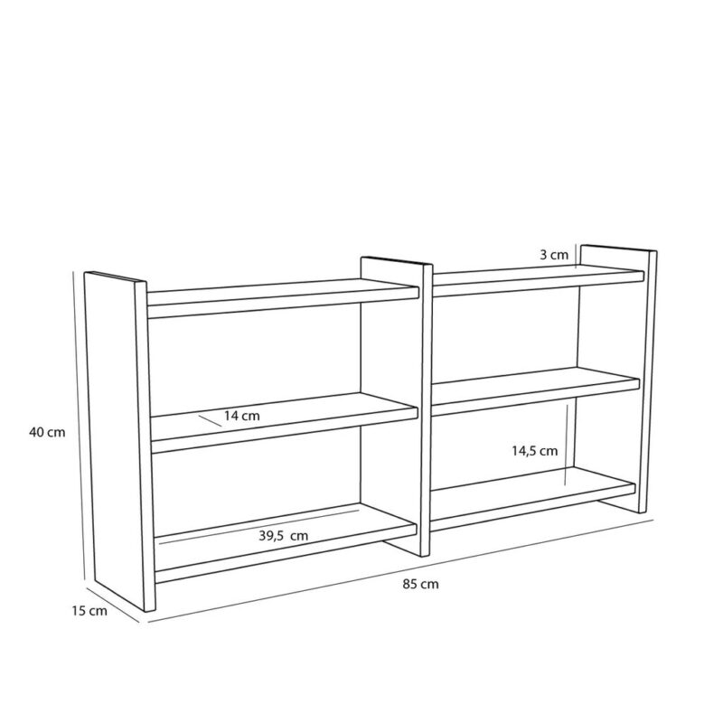 Kant Shelf Unit Natural