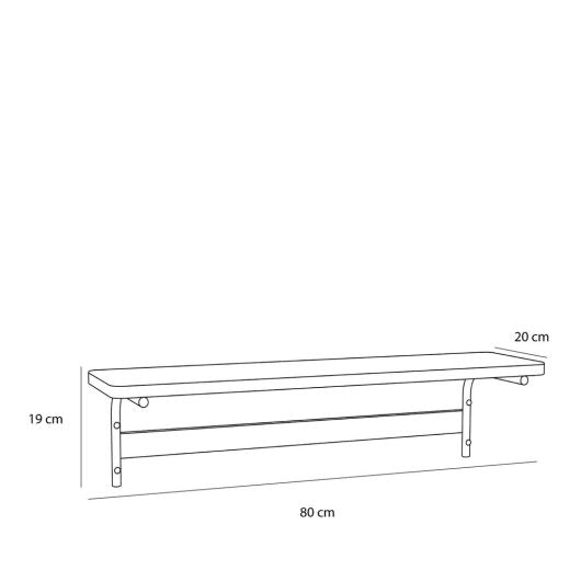 Koi Shelf Green/Grey