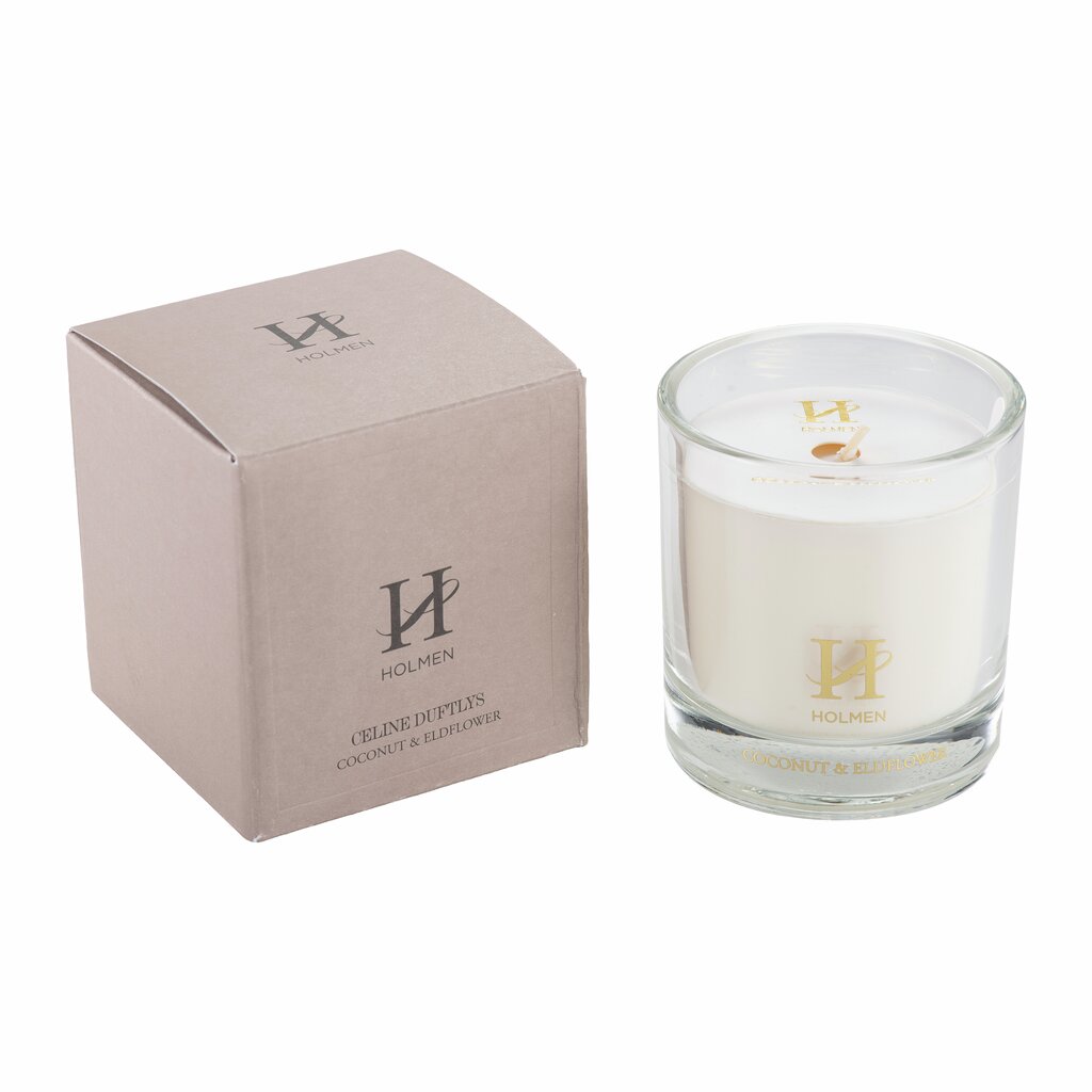 Celine - Duftlys 140g, Coconut & Eldflower