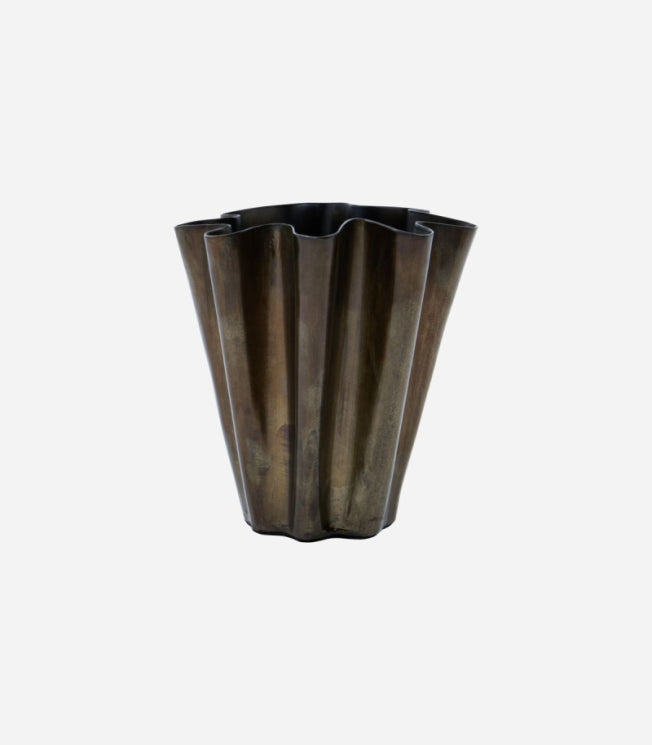 Vase, HDFlood, Antique brown