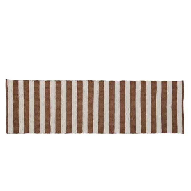 Strivie rug 240x70 Tigers Eye/ Offwhite