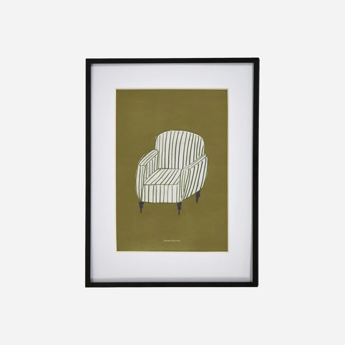 Wall art, HDchair, Mustard