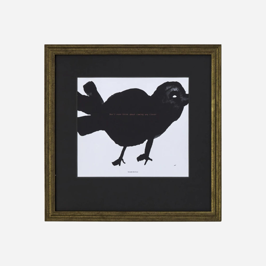 Wall art, HDbird, Black