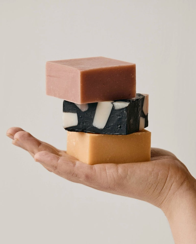 Sæbe nr. 6 | ROSE, ROSEMARY, ROMAN CHAMOMILE