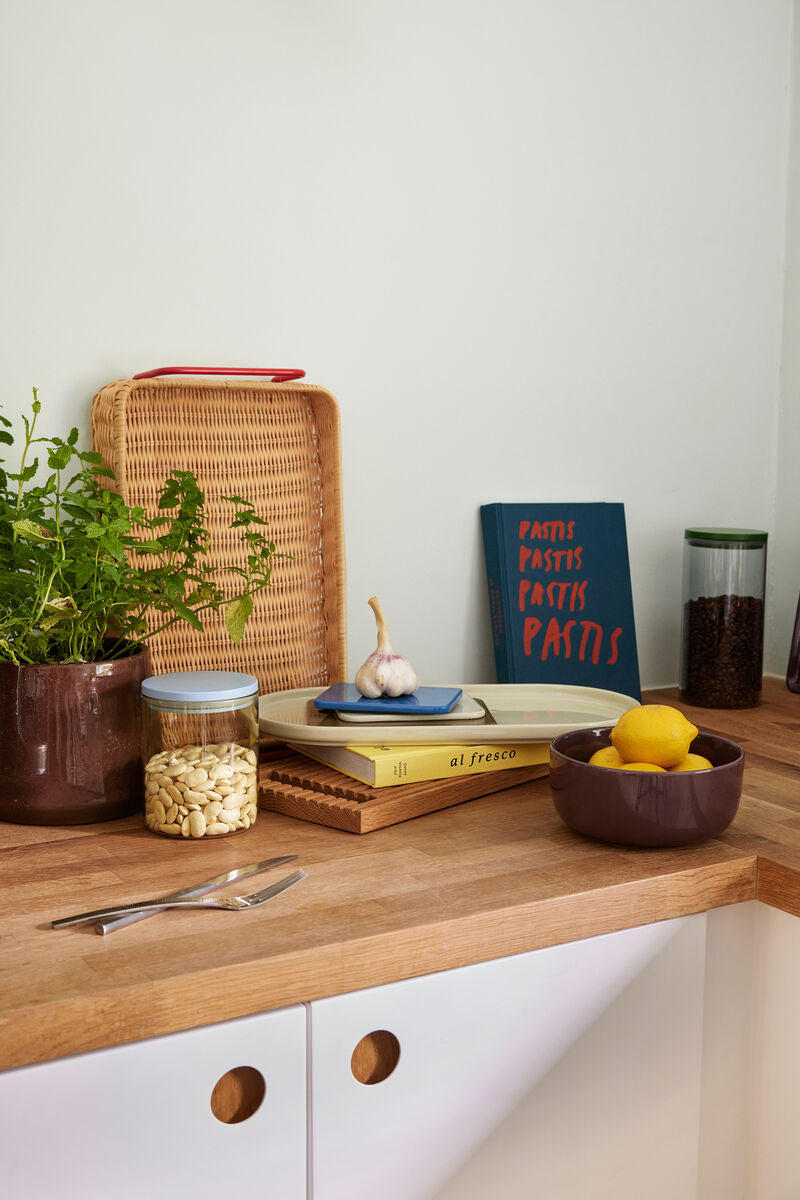 Splint tray red/natural