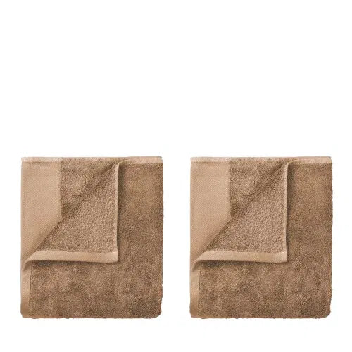 set of 4 guest hand towels riva tan