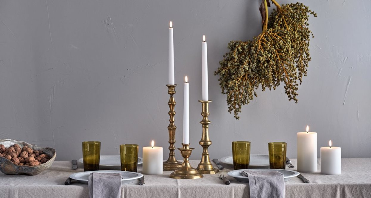 Led taper candle 2 pack 2,3x20