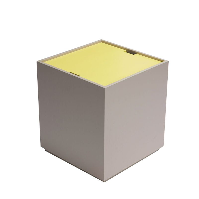 Vault storage box grey/yellow