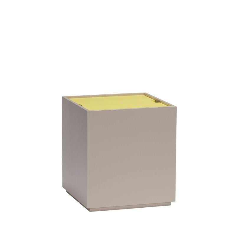 Vault storage box grey/yellow